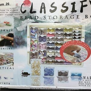 Bead Storage Box - White